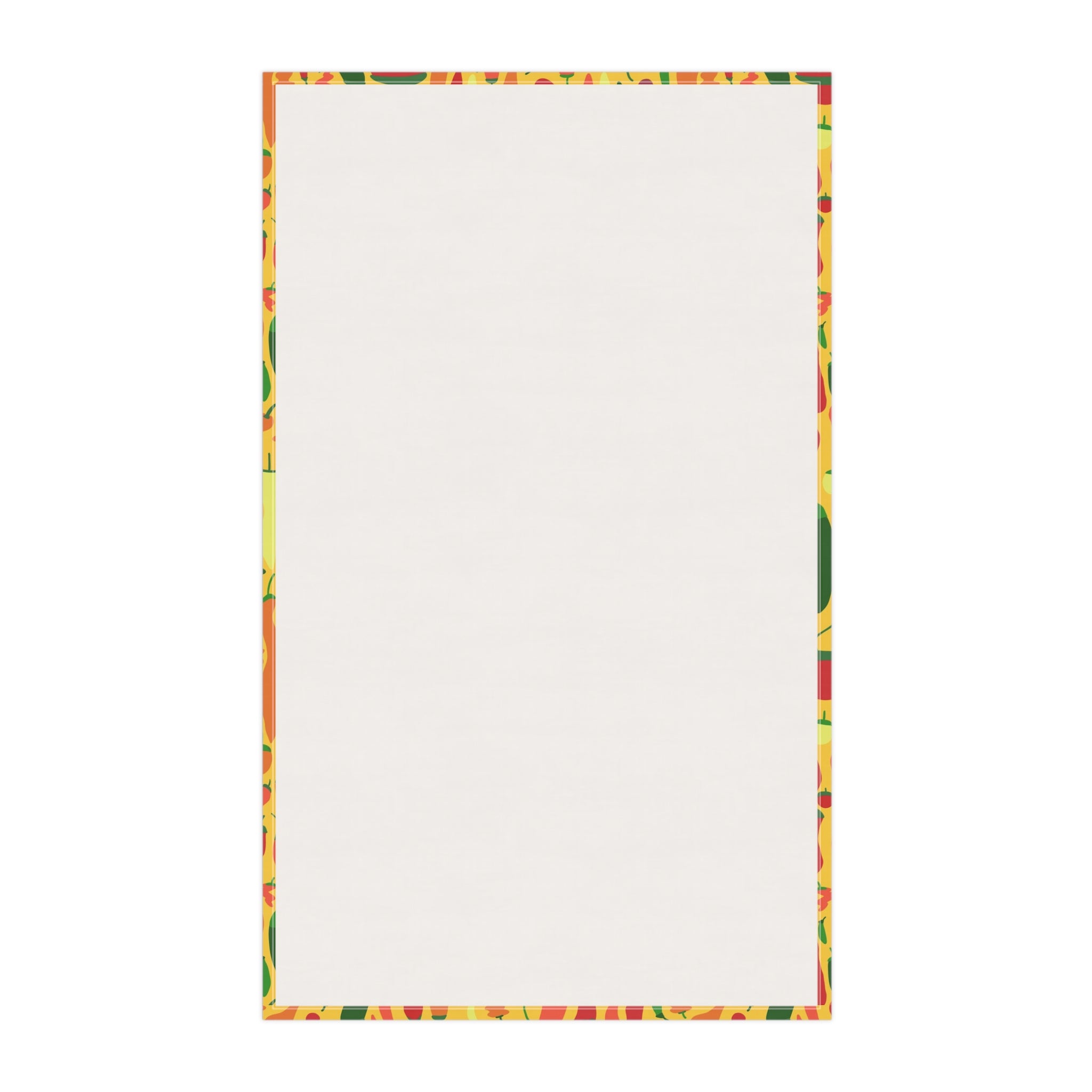 Colorful Chili Pepper Tea Towel – Cotton or Polyester