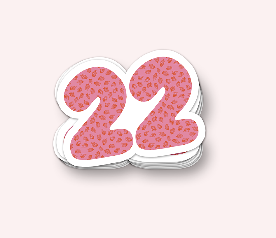 I'm Feelin' 22 Vinyl Sticker