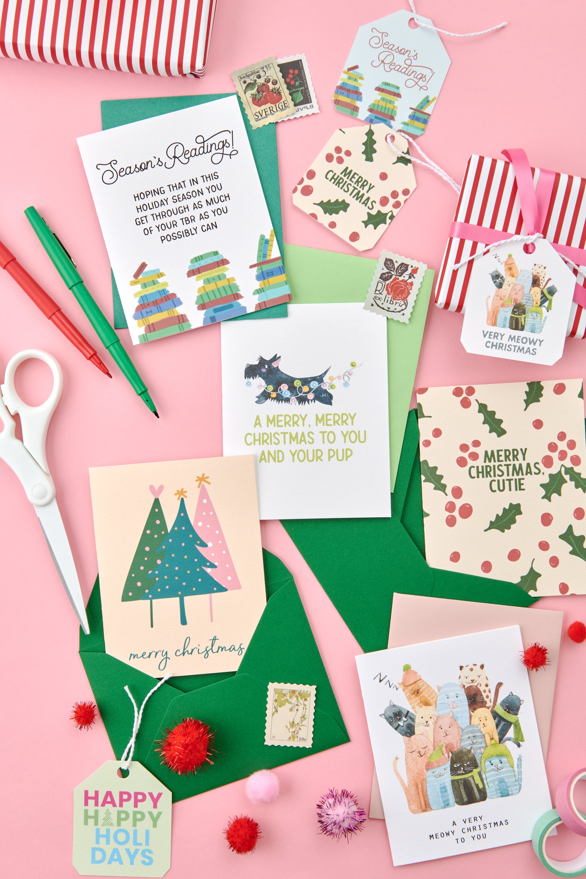 Happy Happy Holiday Gift Tags