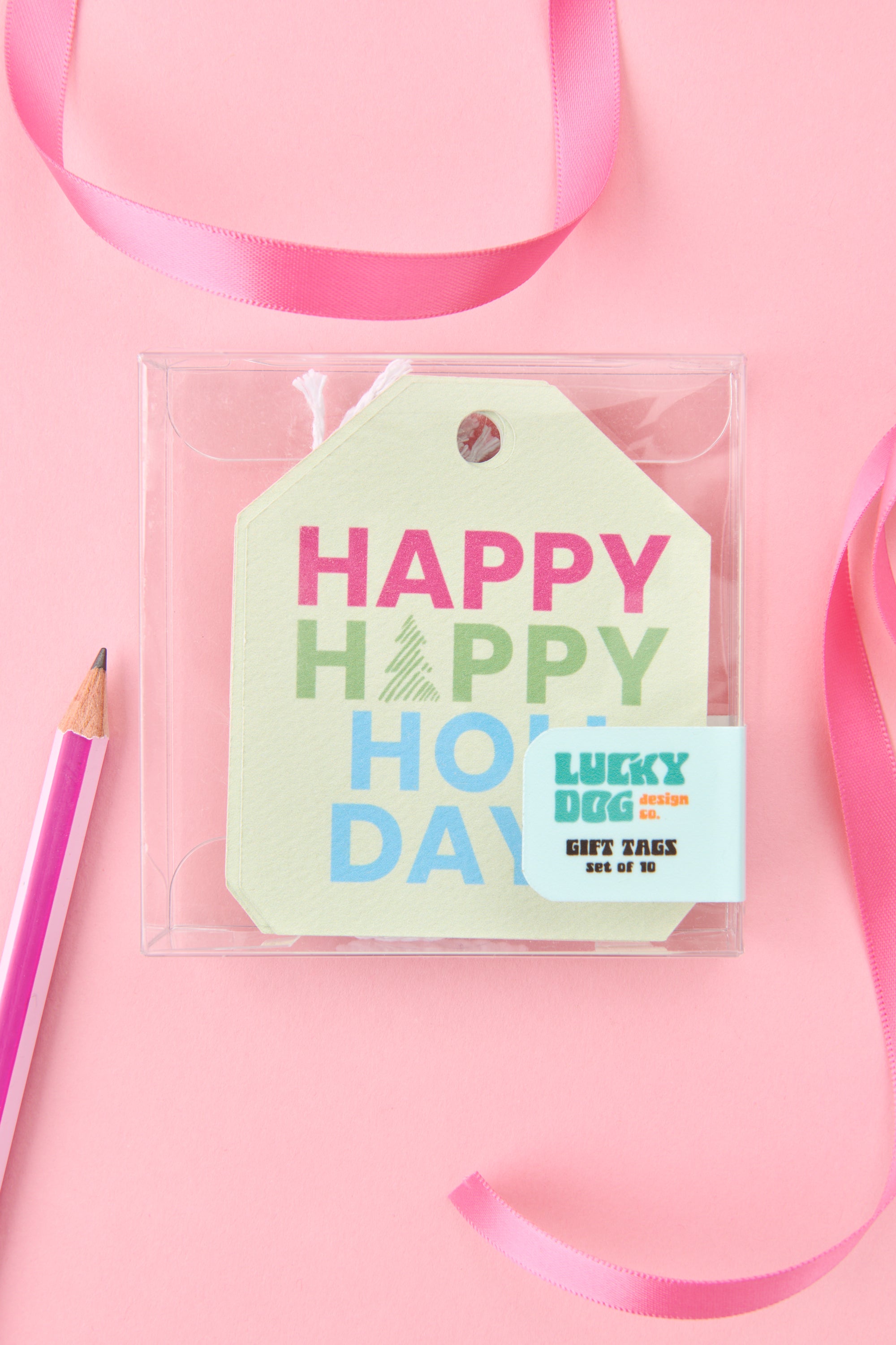 Happy Happy Holiday Gift Tags
