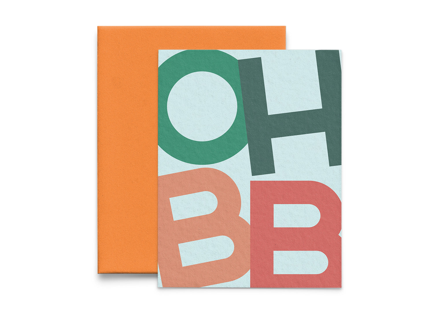 OH BB Baby Shower or New Baby Congratulations Card