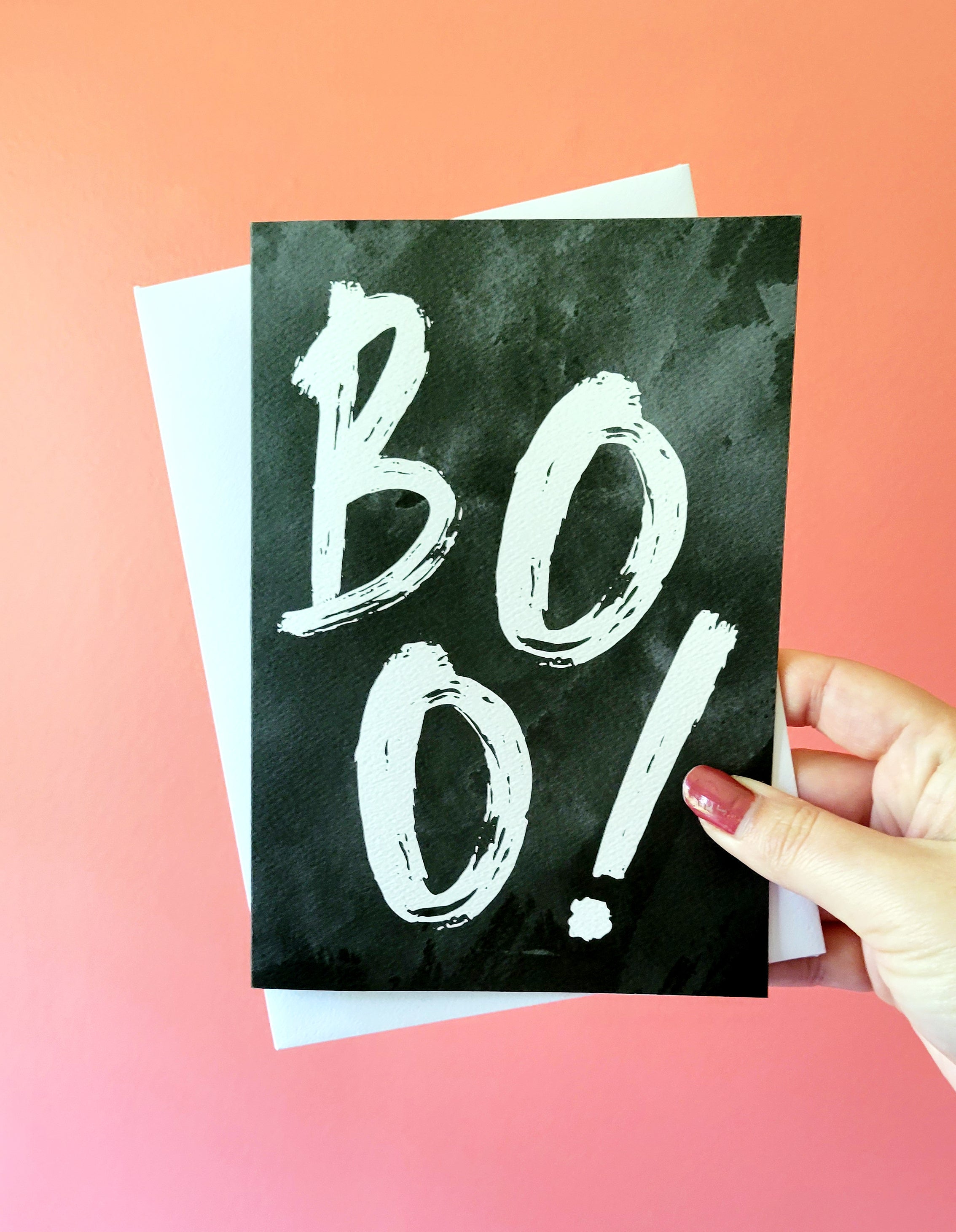 Boo! Thinking of You Card - Second Chance Cards