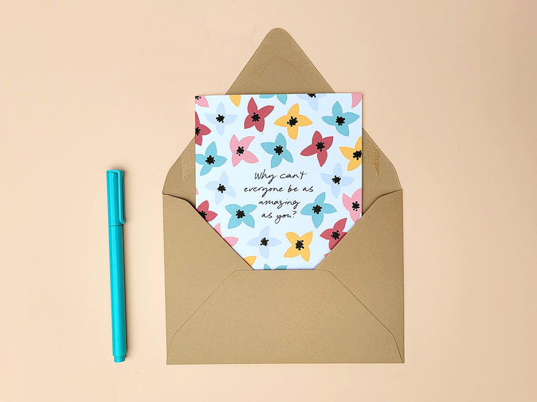 Amazing as You Encouragement Greeting Card