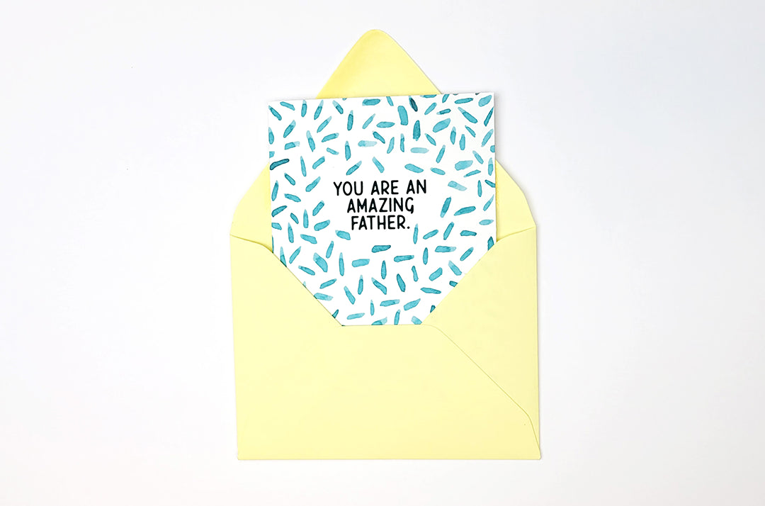 Amazing Father Father's Day Card