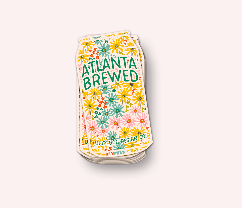 Atlanta Brewed Vinyl Sticker