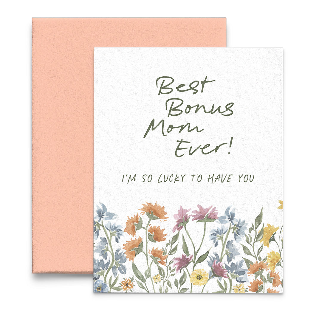 Best Bonus Mom Ever Mother's Day Card