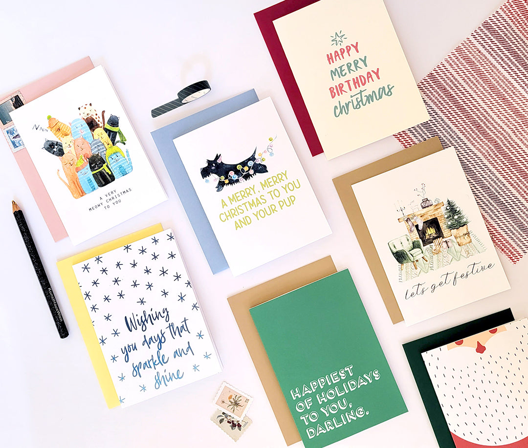 Merry Christmas to You and Your Pup Christmas Card