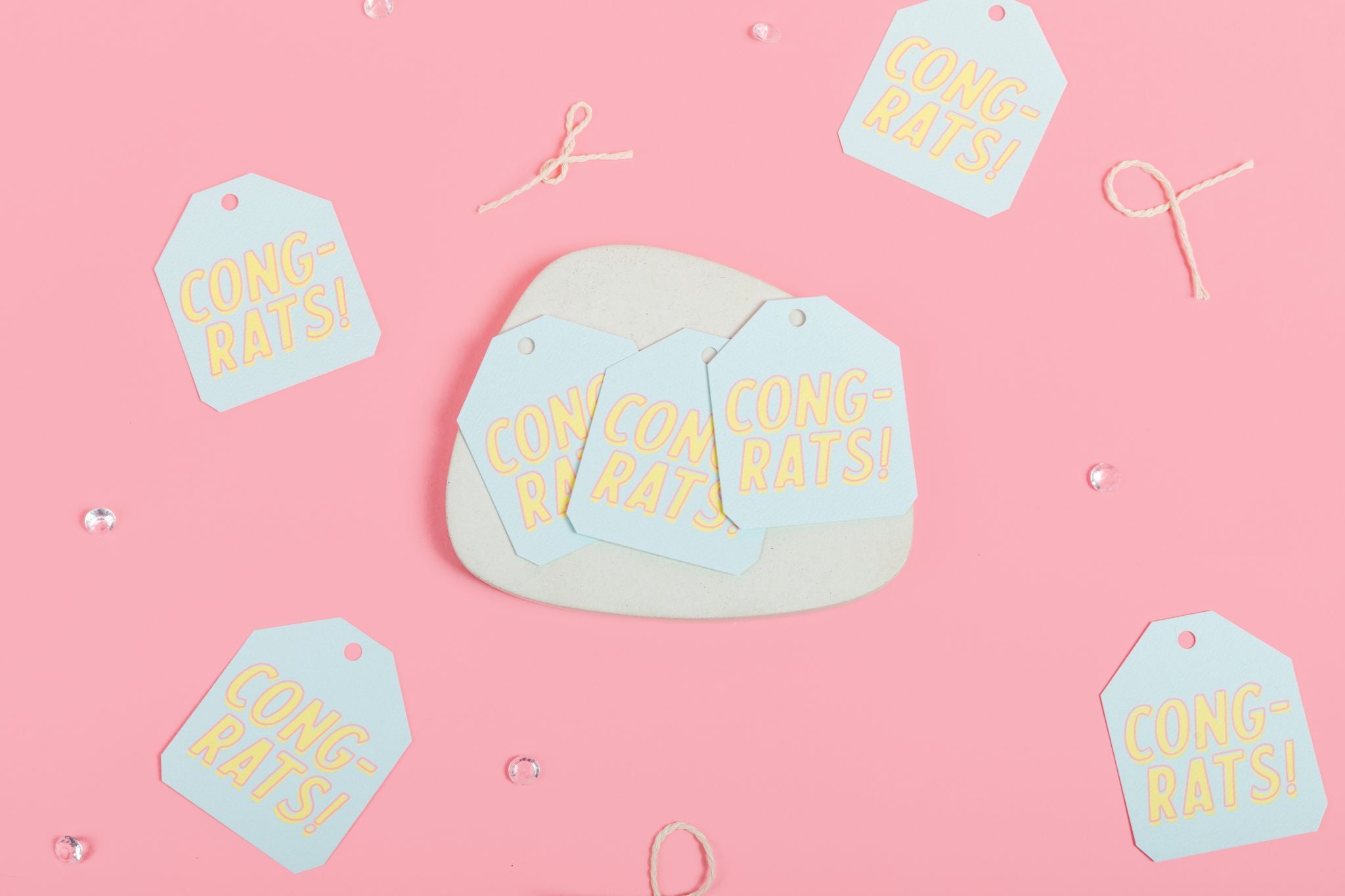 Congrats! Congratulations Gift Tags