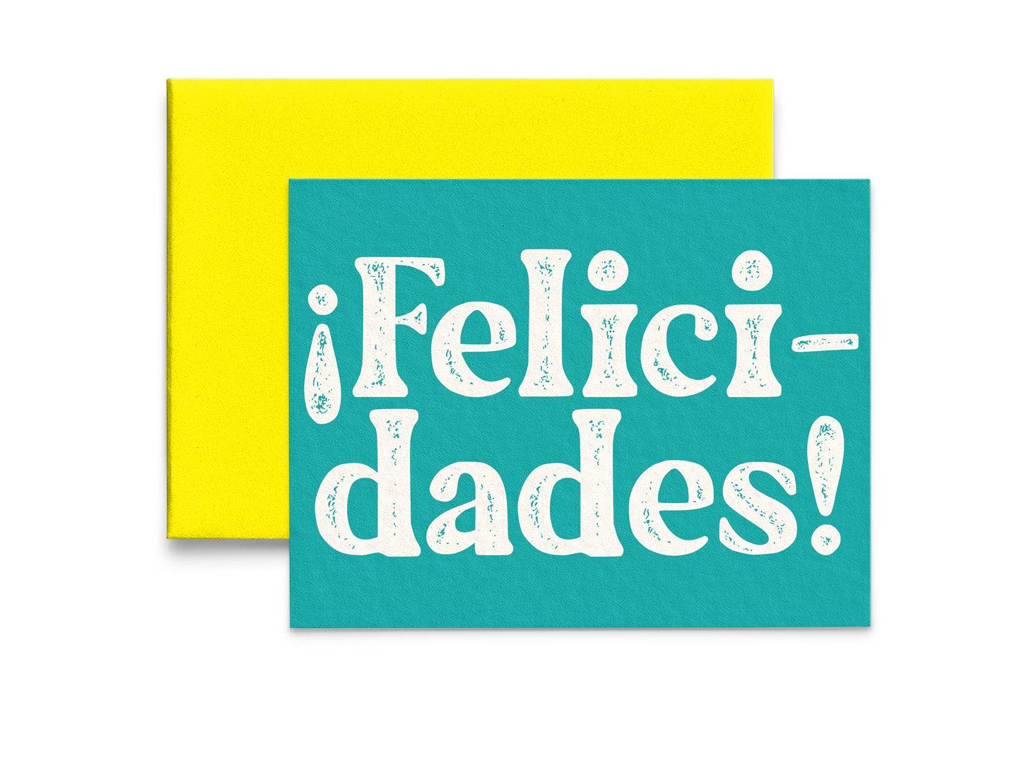 ¡Felicidades! Congratulations Card - 5x7