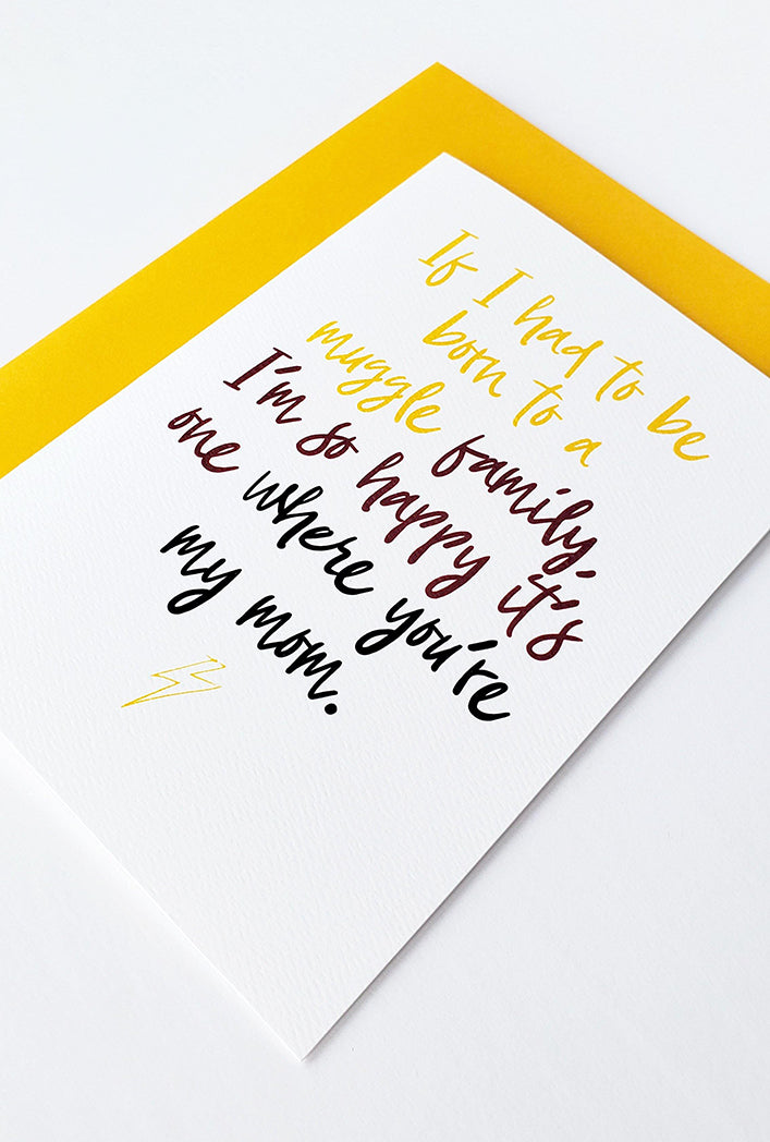 Photo of the Muggle Family Mother's Day Card by Lucky Dog Design Co.