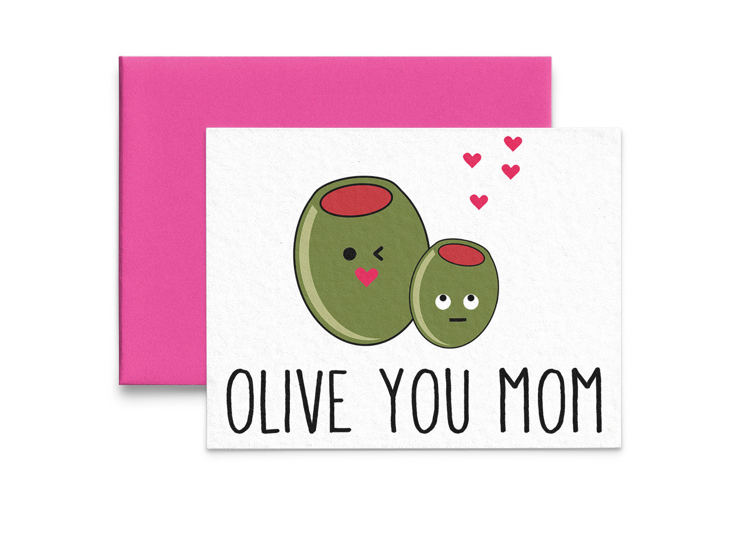 Olive You Mom Mother's Day Card