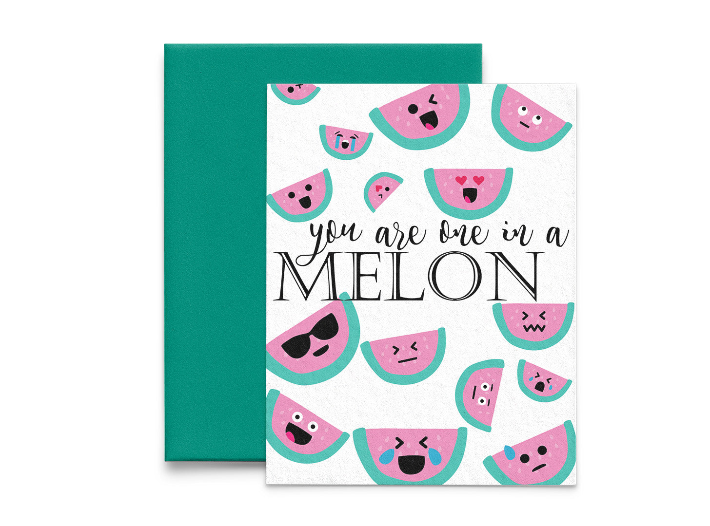 One in a Melon Thank You Card - 5x7