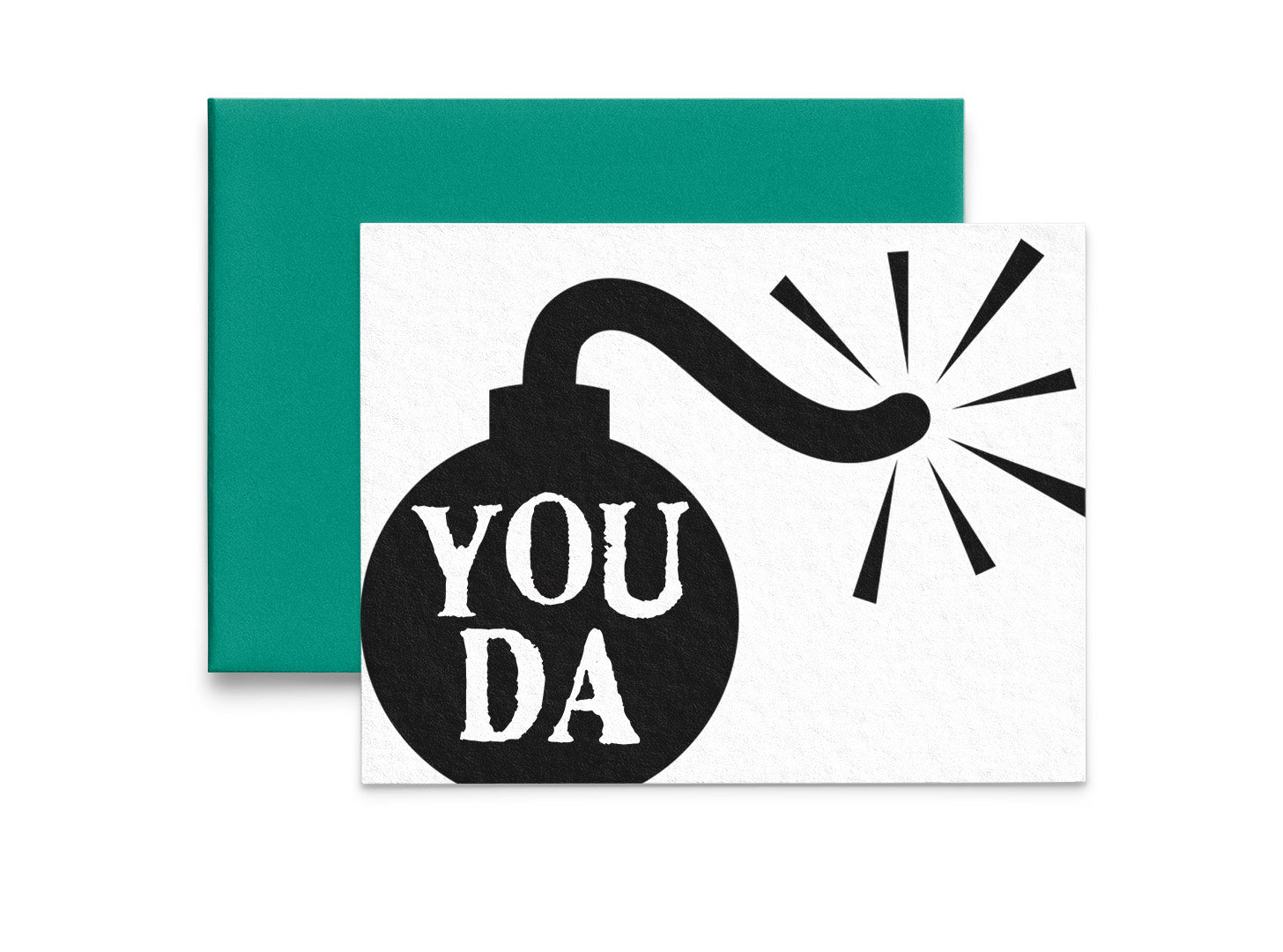 You Da Bomb Thank You Card