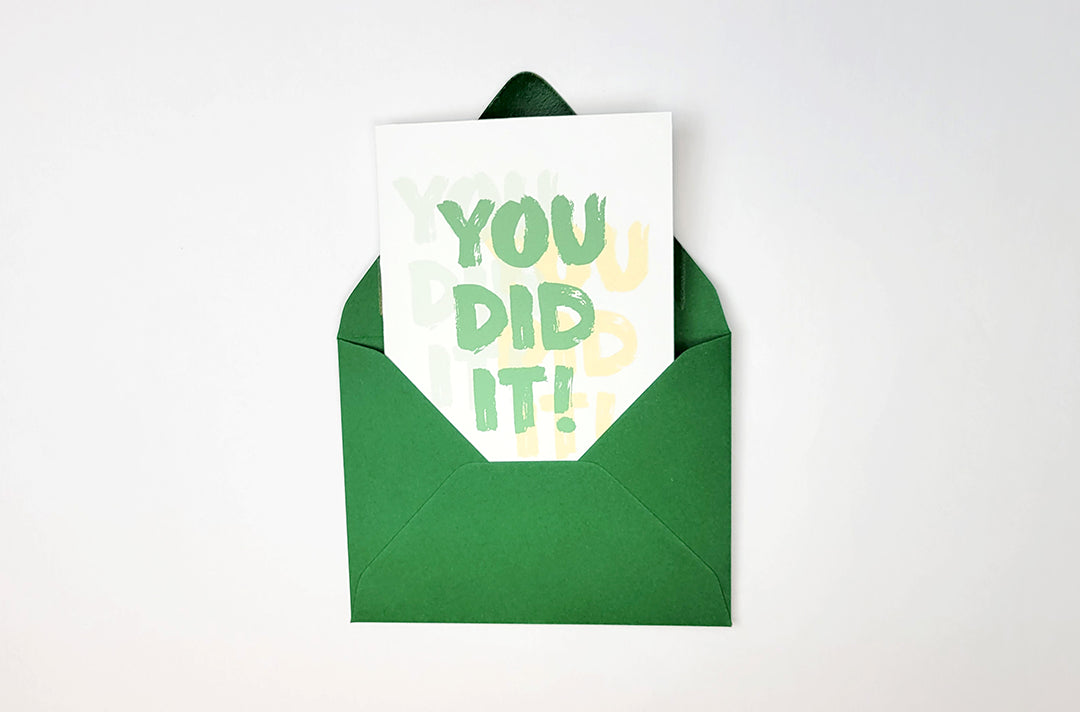 You Did It! Congratulations Greeting Card