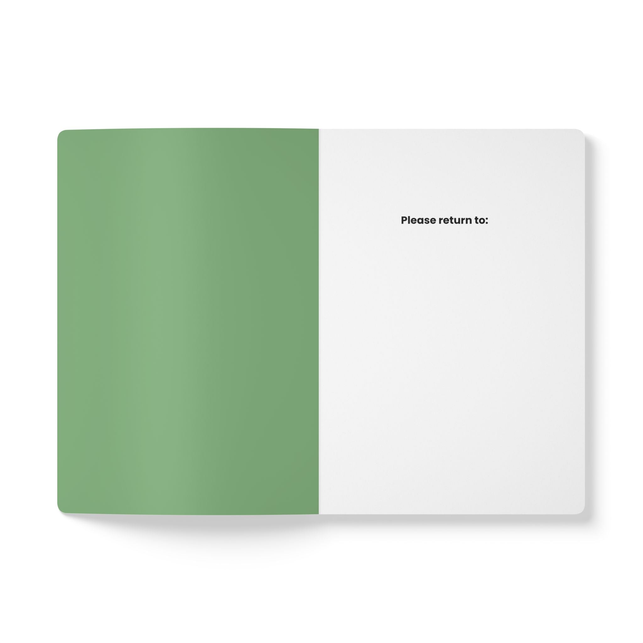 Peach Floral Softcover Journal – 5.75x8 Lined Notebook