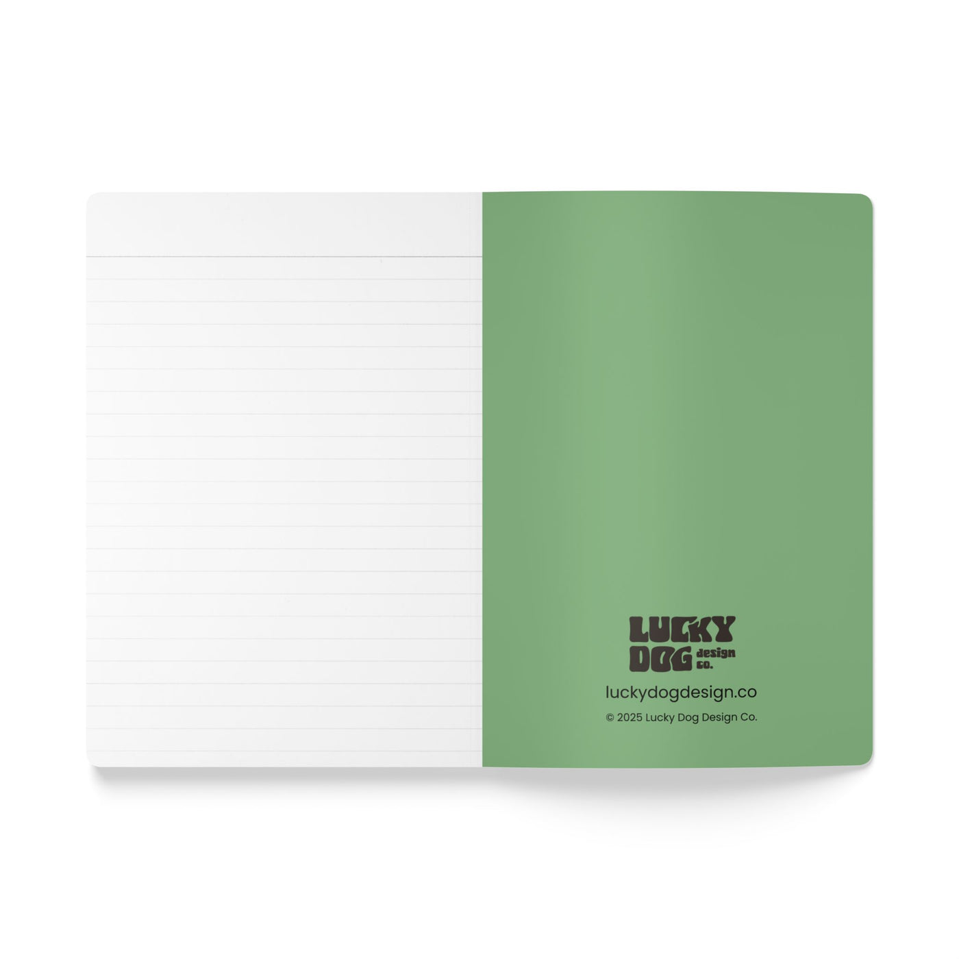 Peach Floral Softcover Journal – 5.75x8 Lined Notebook