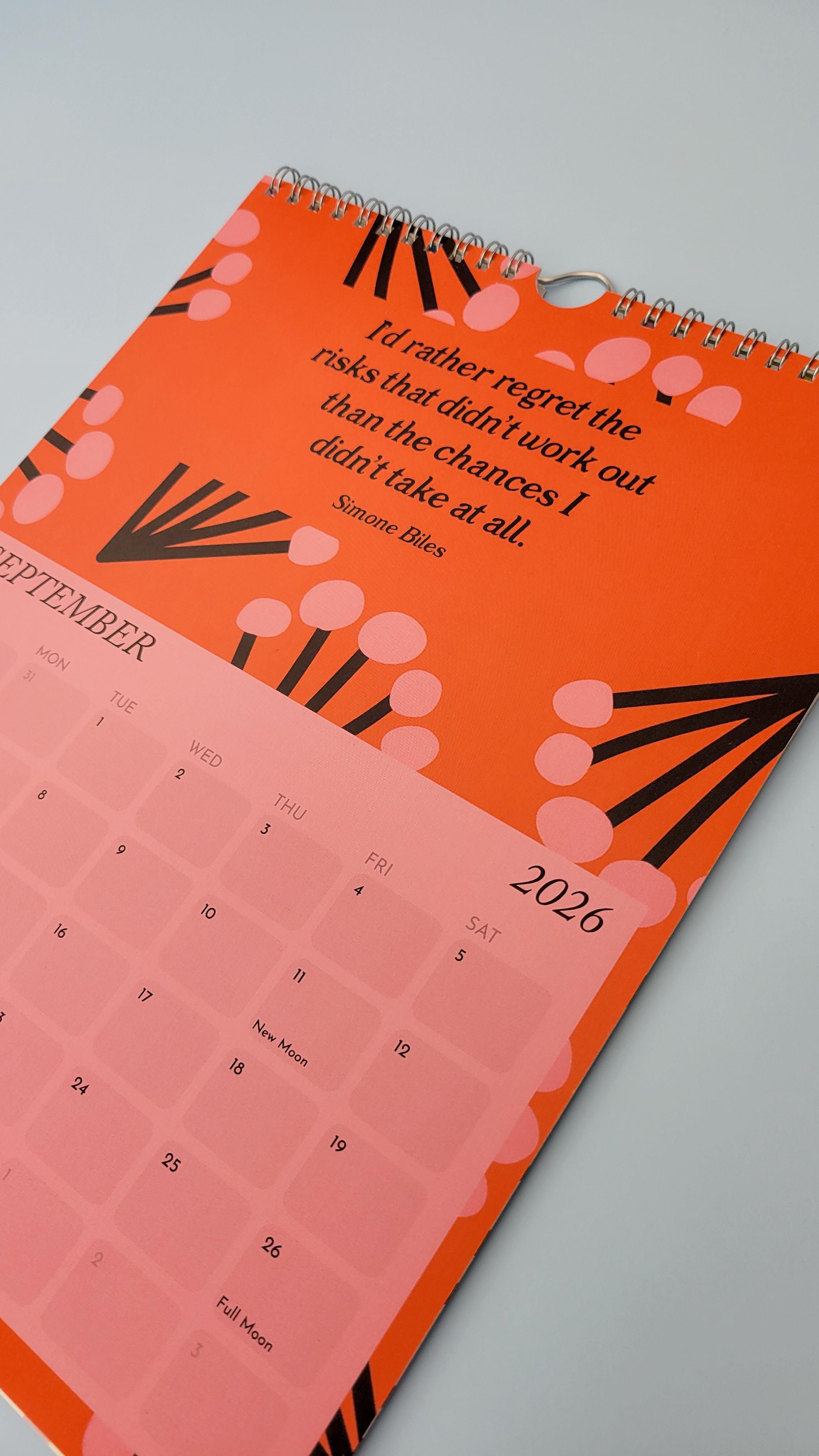 Happiness & Women Empowerment 2026 12-Month Wall Calendar