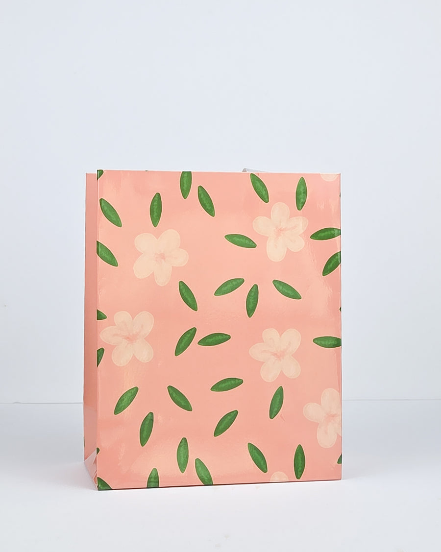 PRE-ORDER: Peach Flower Gift Bag