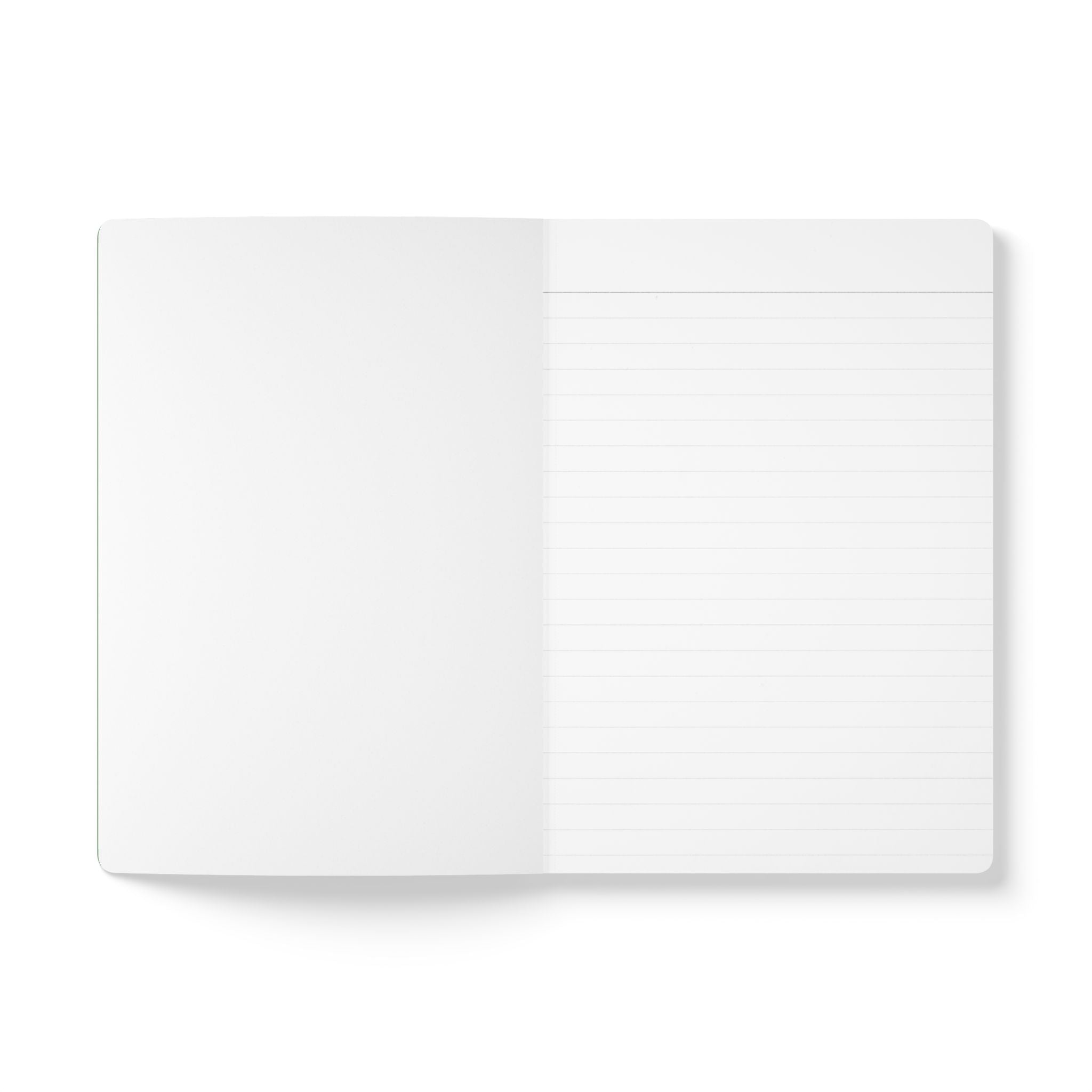 Peach Floral Softcover Journal – 5.75x8 Lined Notebook