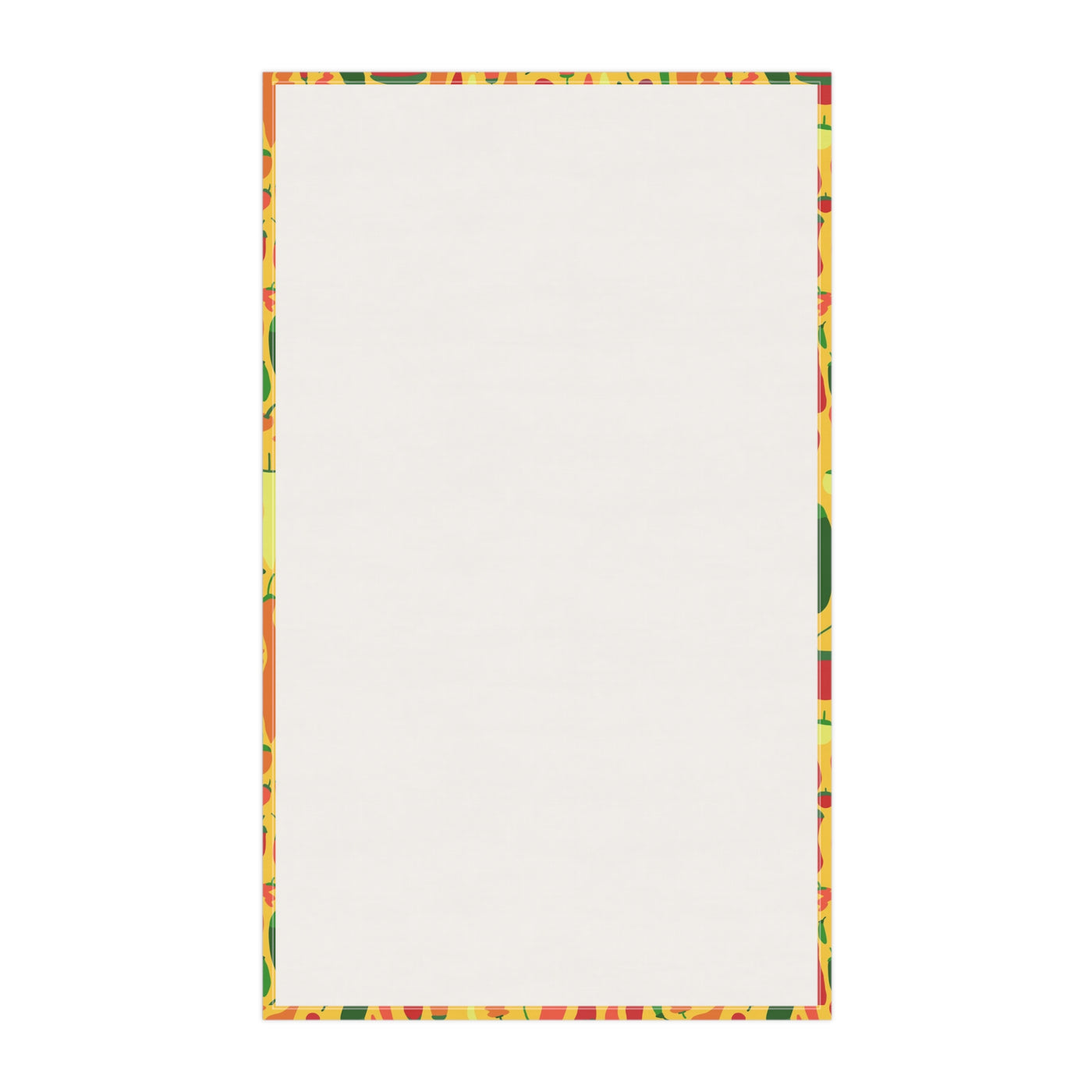 Colorful Chili Pepper Tea Towel – Cotton or Polyester