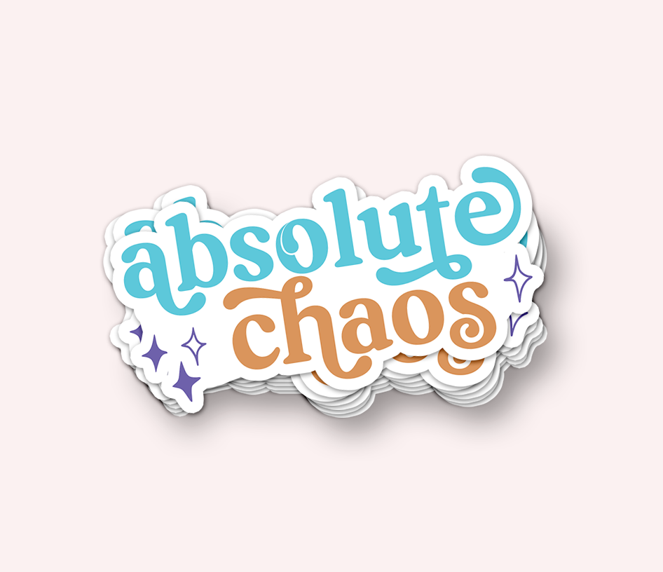 Absolute Chaos Vinyl Sticker