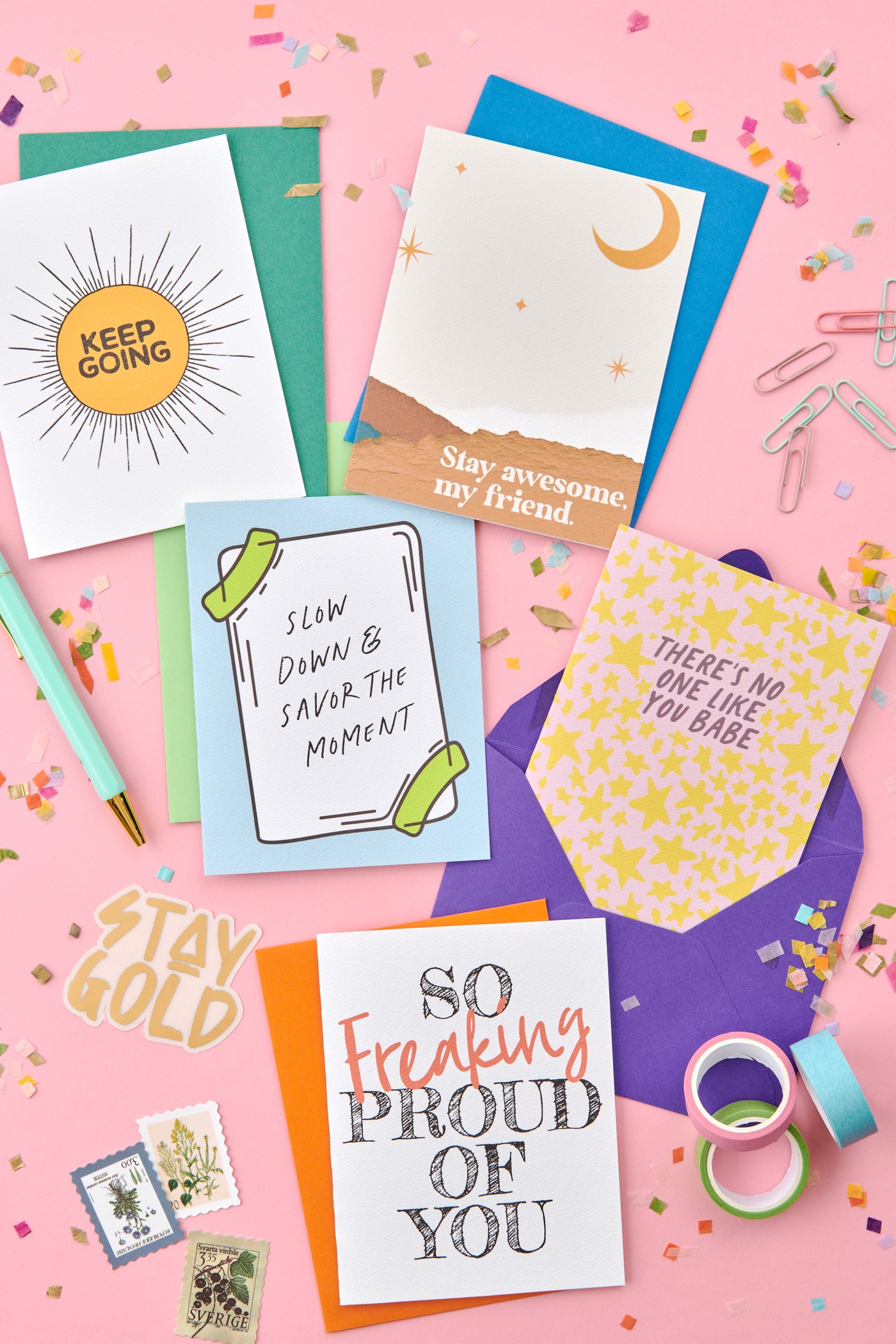 Keep Going Encouragement Greeting Card