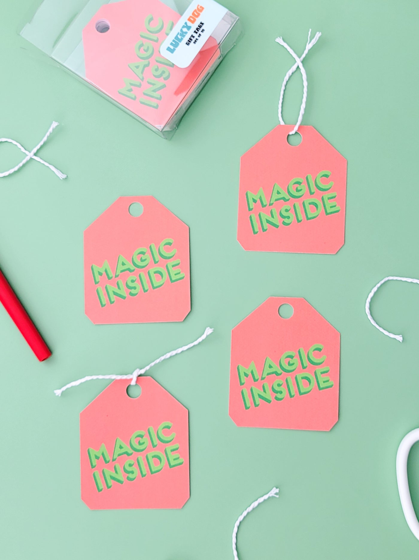 Magic Inside Christmas Gift Tags (Set of 10)