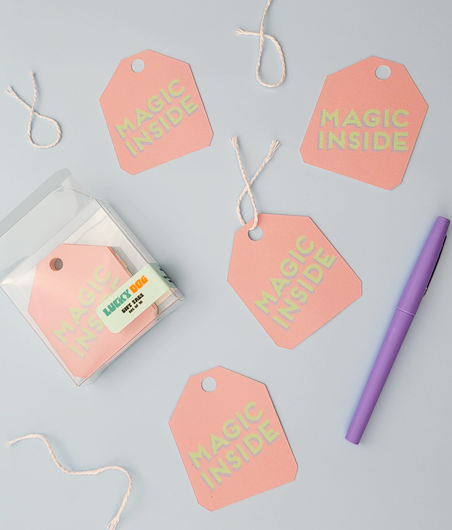 Magic Inside Unicorn Congratulations Gift Tags (Set of 10)