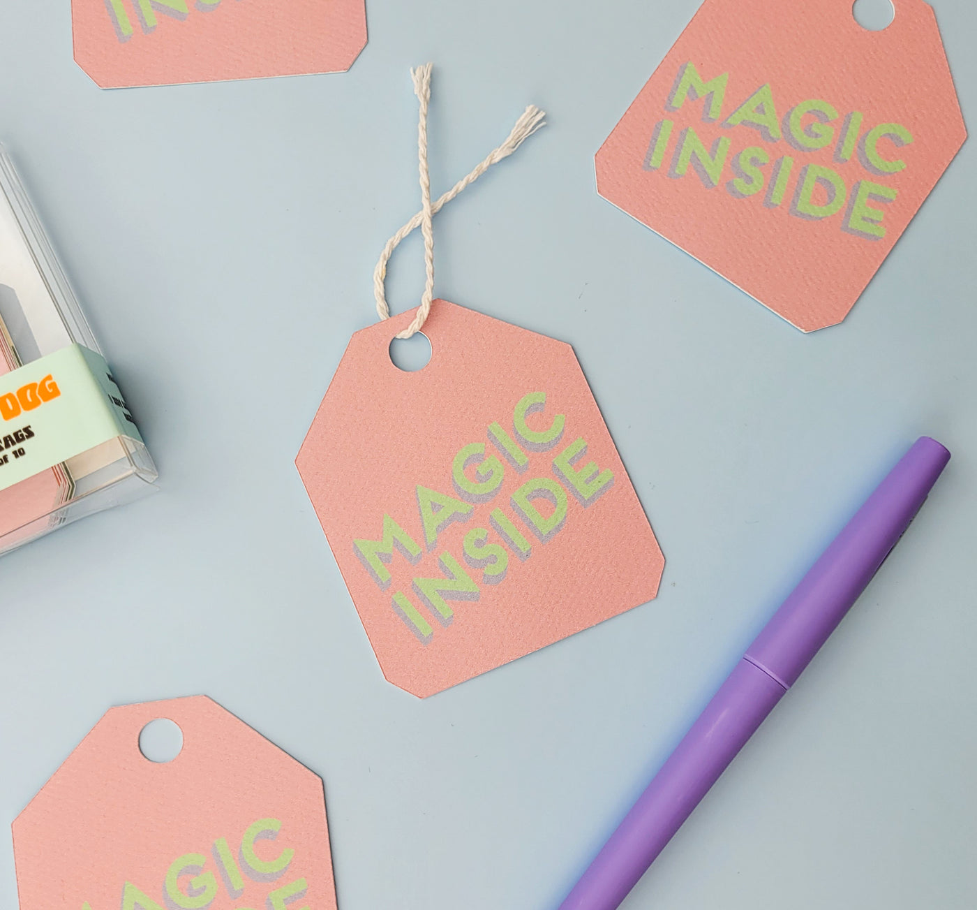 Magic Inside Unicorn Congratulations Gift Tags (Set of 10)
