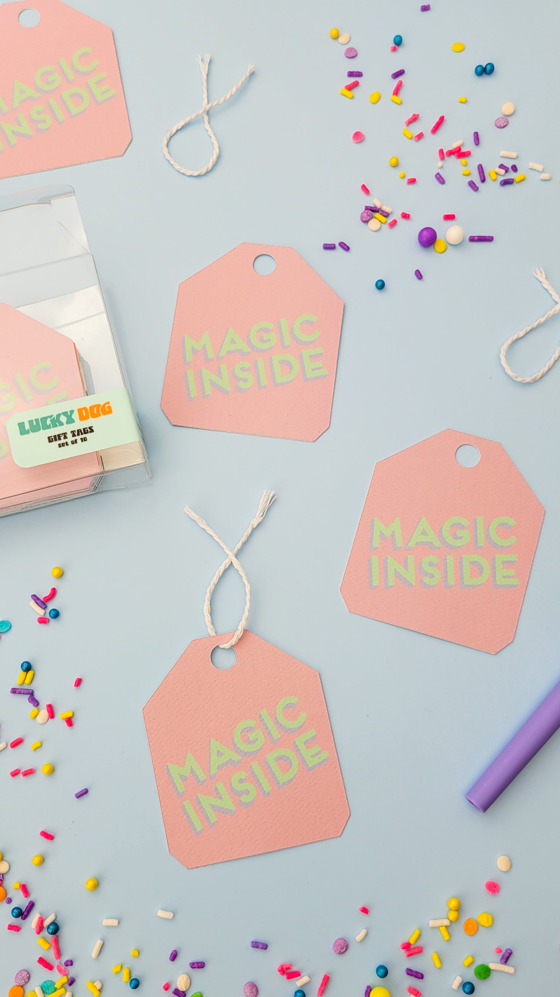 Magic Inside Unicorn Congratulations Gift Tags (Set of 10)
