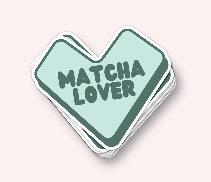 Matcha Lover Vinyl Sticker