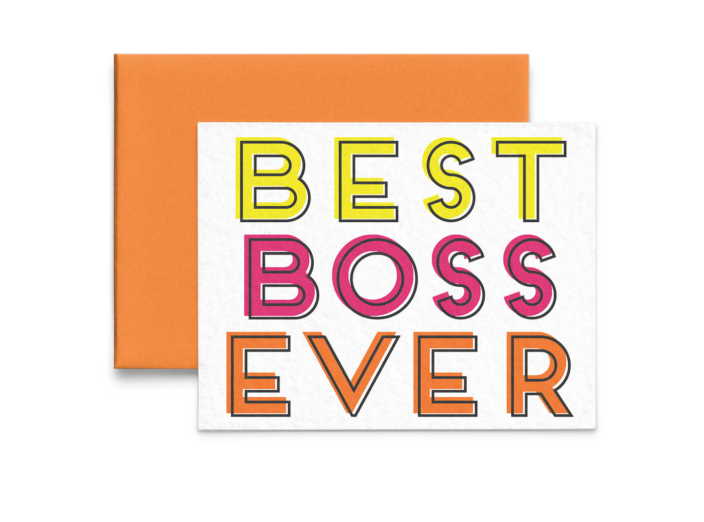 Best Boss Ever Work Greeting Card · Lucky Dog Design Co. best-boss-ever-work-greeting-card-lucky-dog-design-co