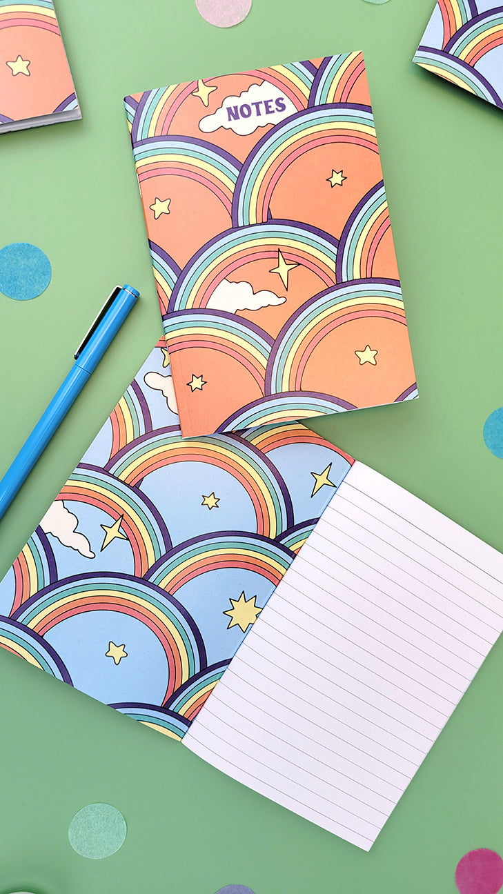 Rainbow Magic Pocket Notebook · Lucky Dog Design Co.