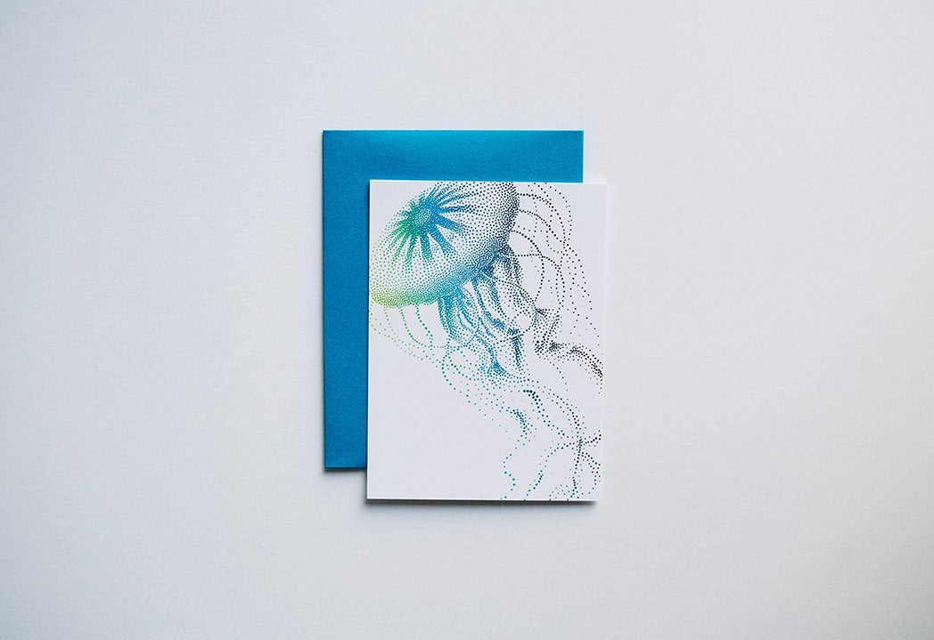Photo of the Sea Life Illustrated Mini Greeting Card Pack by Lucky Dog Design Co.