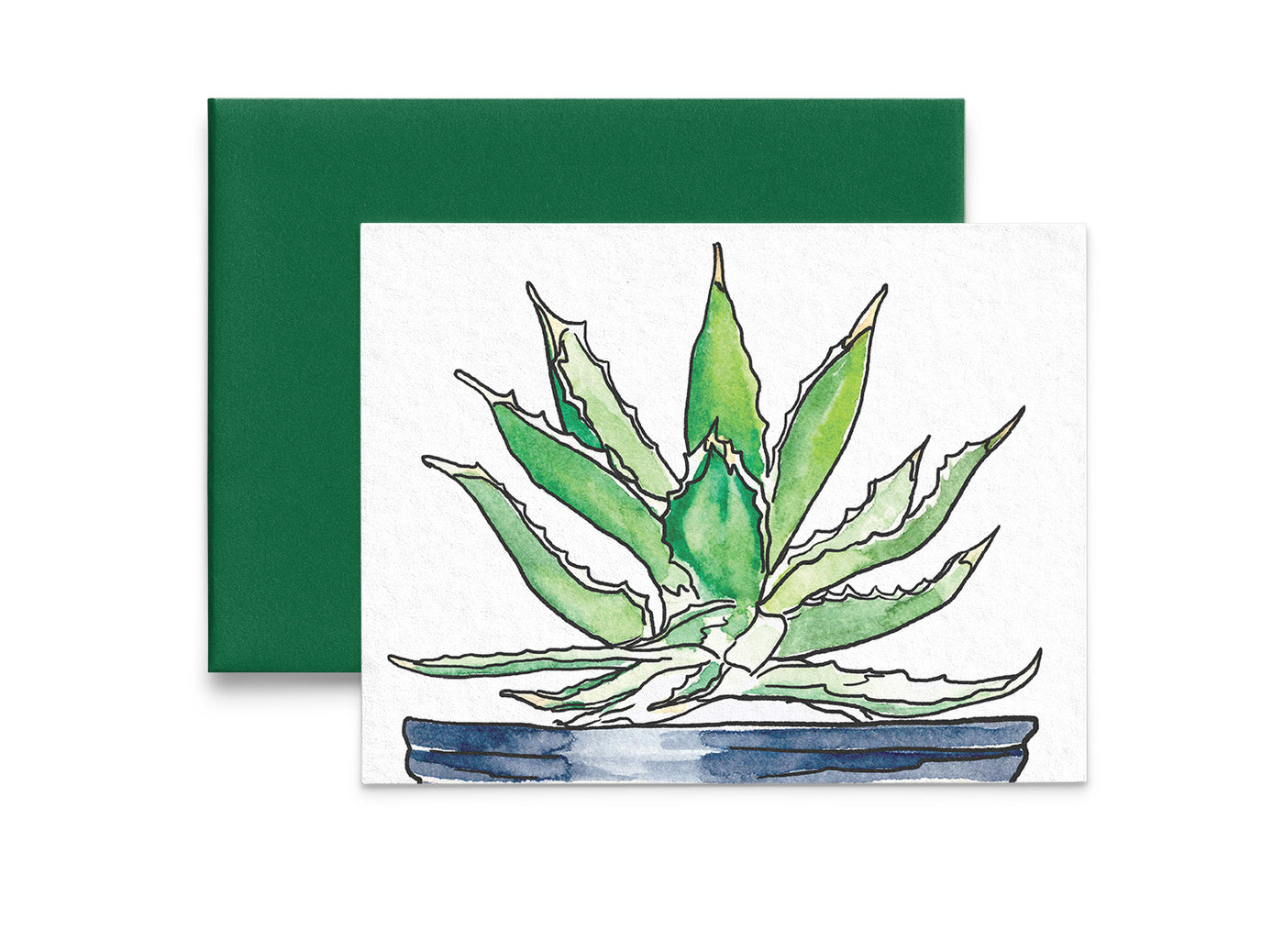 Succulent Just Because Greeting Card